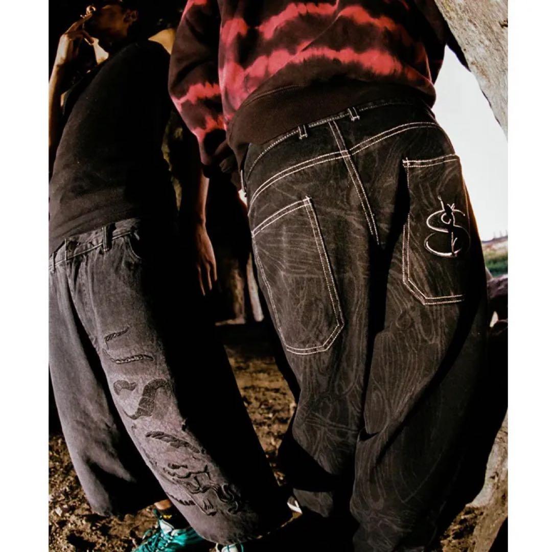 パンツ yardsale ripper jeans m YARDSALE（ヤードセール）Ripper Jeans (Black) の通販サイト- birnest