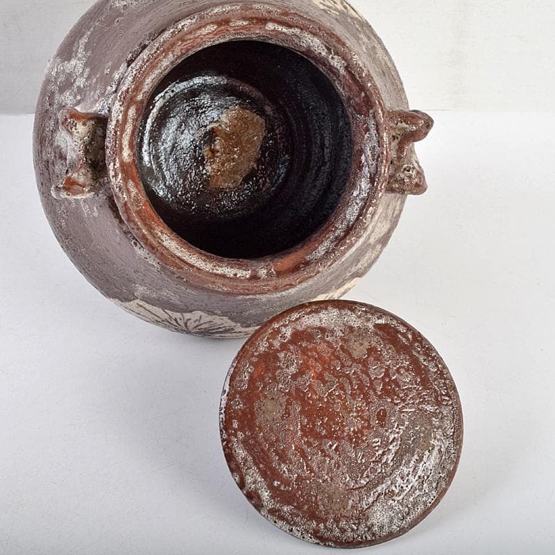 茶道具 加藤唐九郎（一ム斎）作 鼡志野算玉 水指 清水公照極め箱