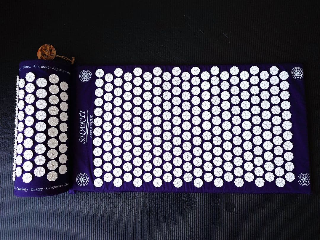 シャクティマット正規品 ネイビー アドバンス shakti mat シャクティマット アドバンス 正規品 - メルカリ