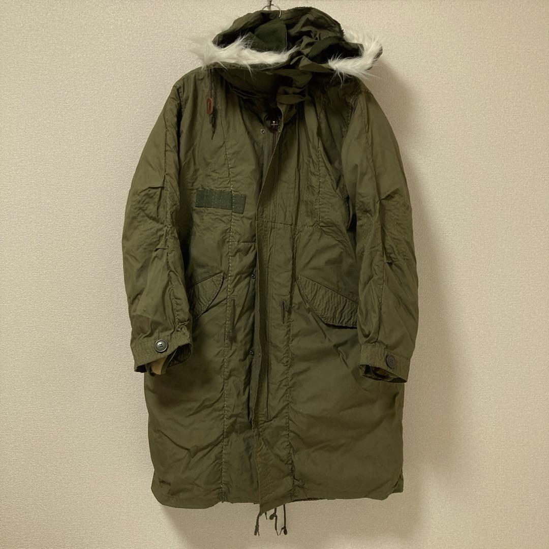 手縫いのモッズコート カーキ - メルカリ