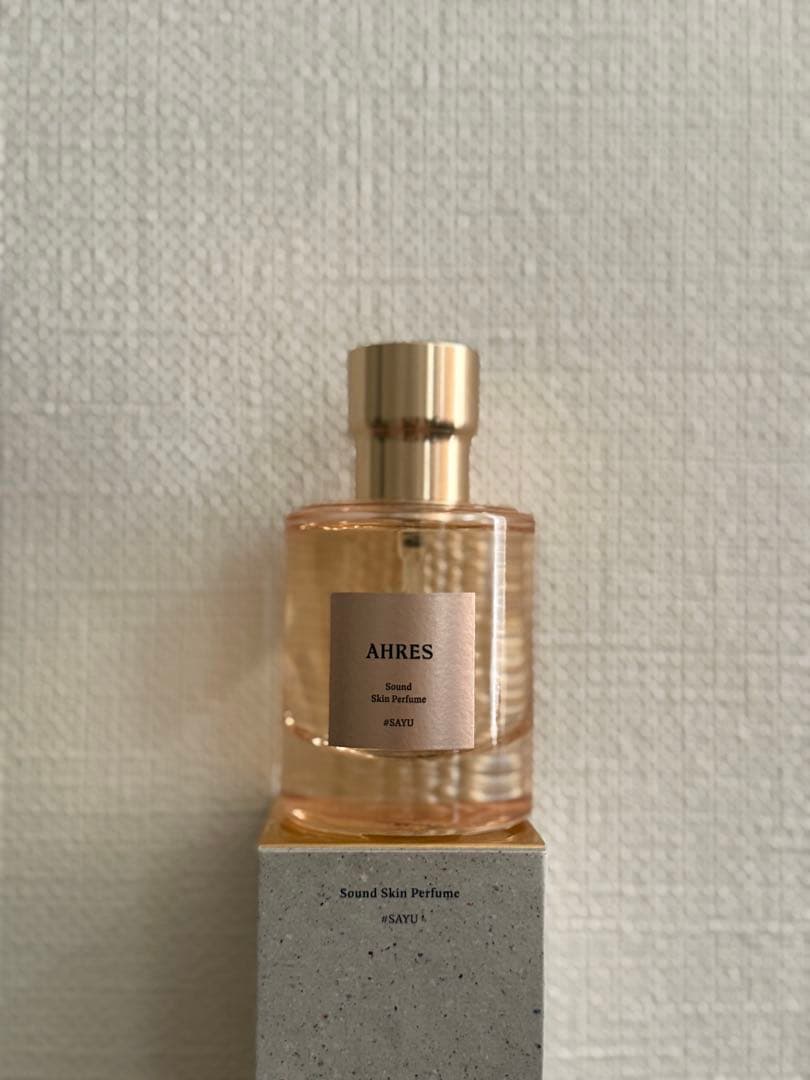 AHRES スキンパフューム　sayu 白湯 Sound Skin Perfume #SAYU @ahres_official 