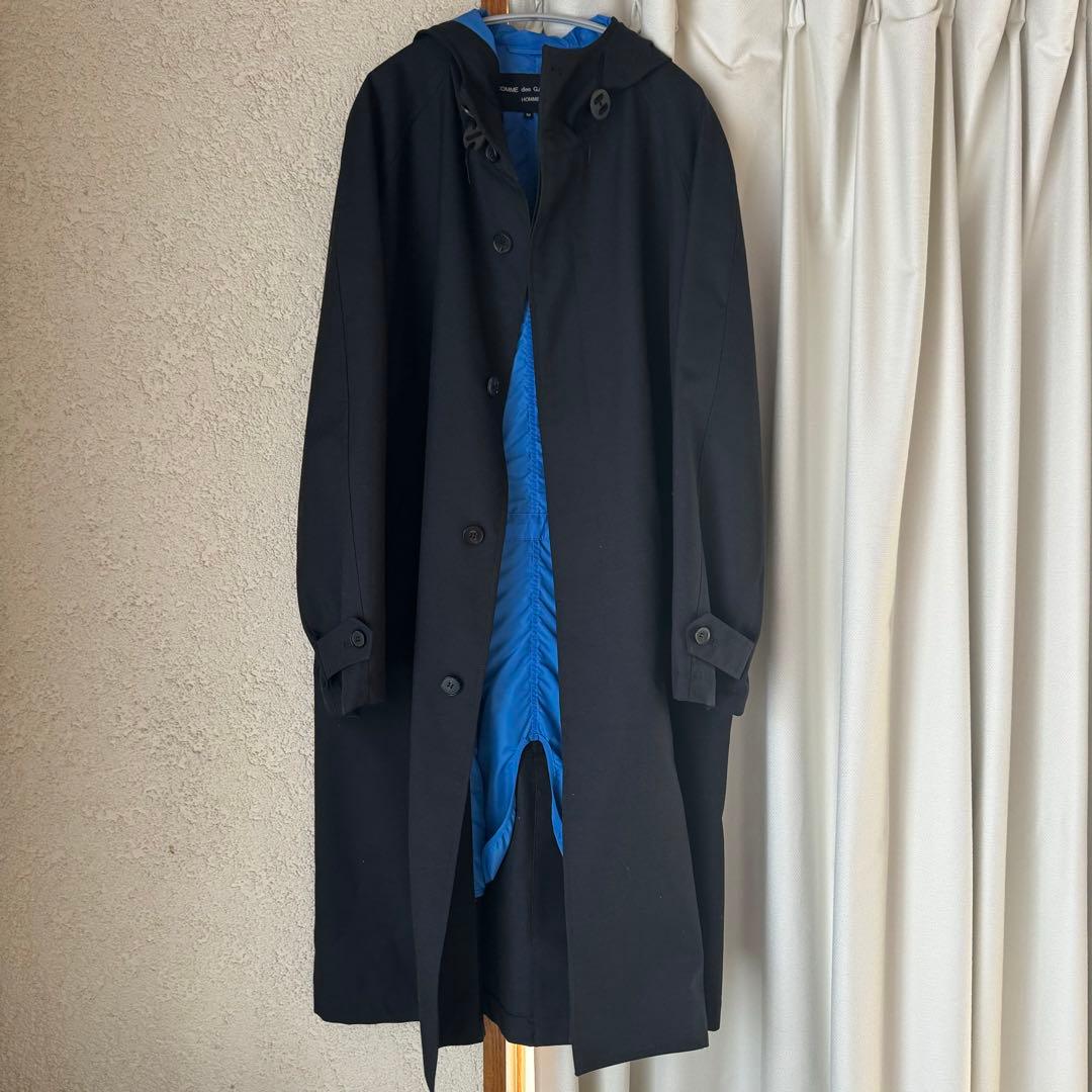 COMME des GARCONS HOMME アウター ネイビー COMME des GARCONS HOMME コムデギャルソン オム エステルタフタダウン