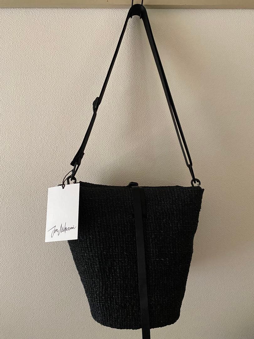 ★新品、タグ付★junmikami ジュンミカミ　ショルダーバスケットバッグ JUN MIKAMI 