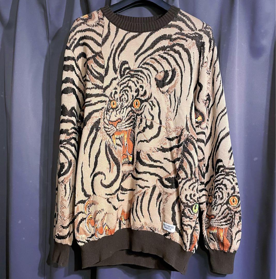 WACKO MARIA ワコマリア ティムリーハイ ジャガード セーター ニット
