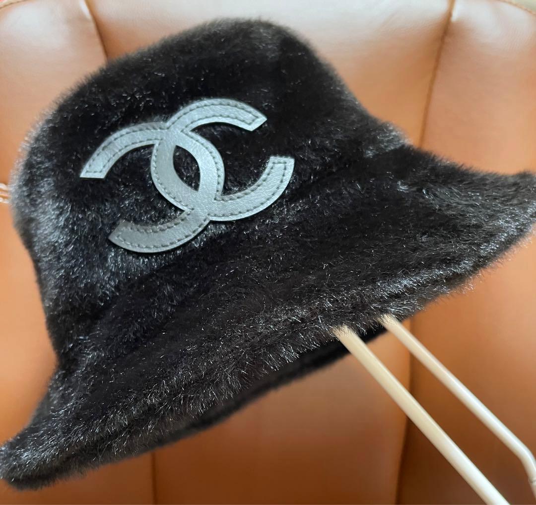 シャネル♡ココマーク♡帽子♡ボア♡ハット♡バケット - メルカリ