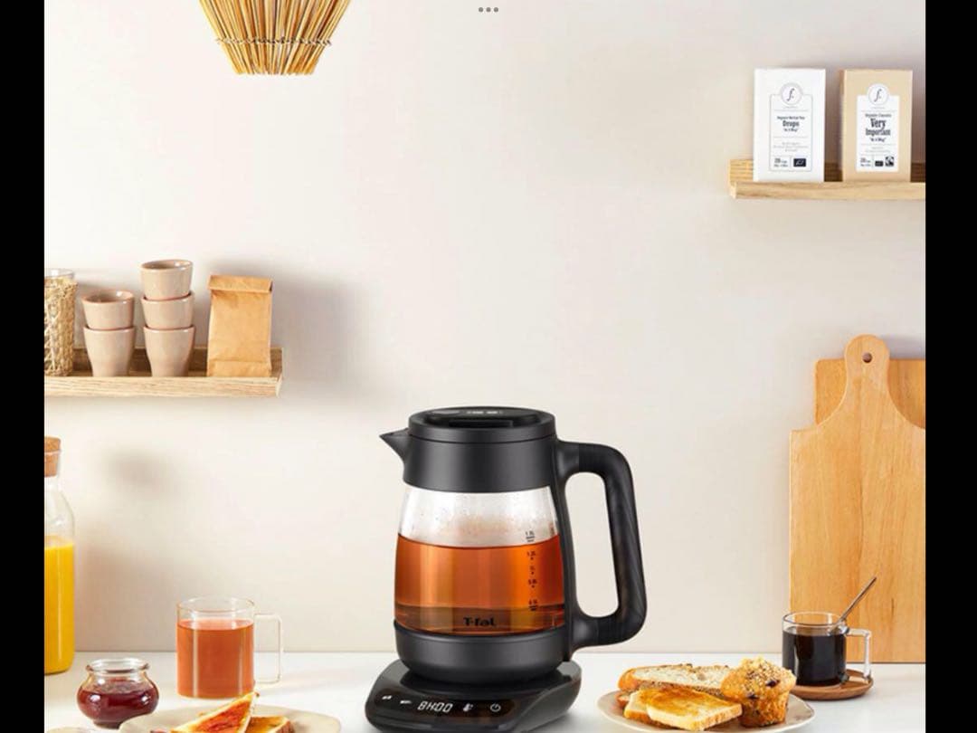 ティファール 電気ケトル 1.5L ガラス製