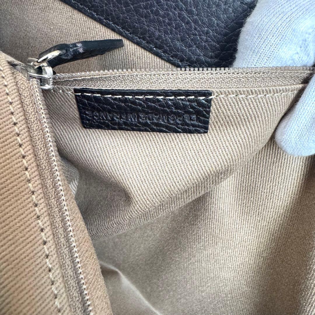 値引不可】カルティエ サントス ビジネスバッグ レザー ダークブラウン