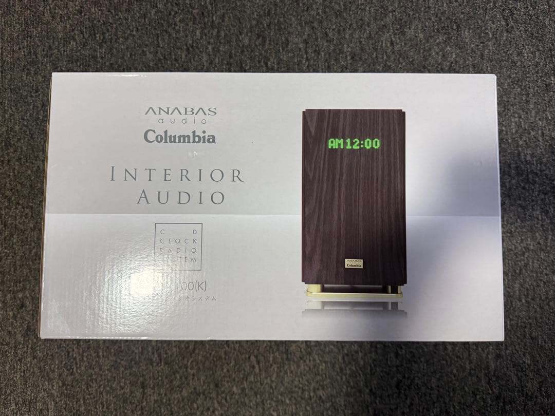 【新品】 アナバス NCA-100 (K) CD クロックラジオシステム ANABAS audio】アナバスオーディオ『CDクロックラジオシステム』NCA
