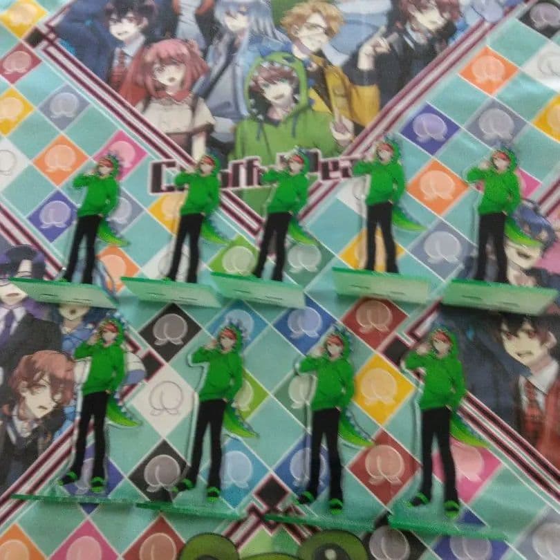 じゃぱぱさん　アクスタ9 カラフルピーチ アクリルスタンド からぴちピクニック / じゃぱぱ