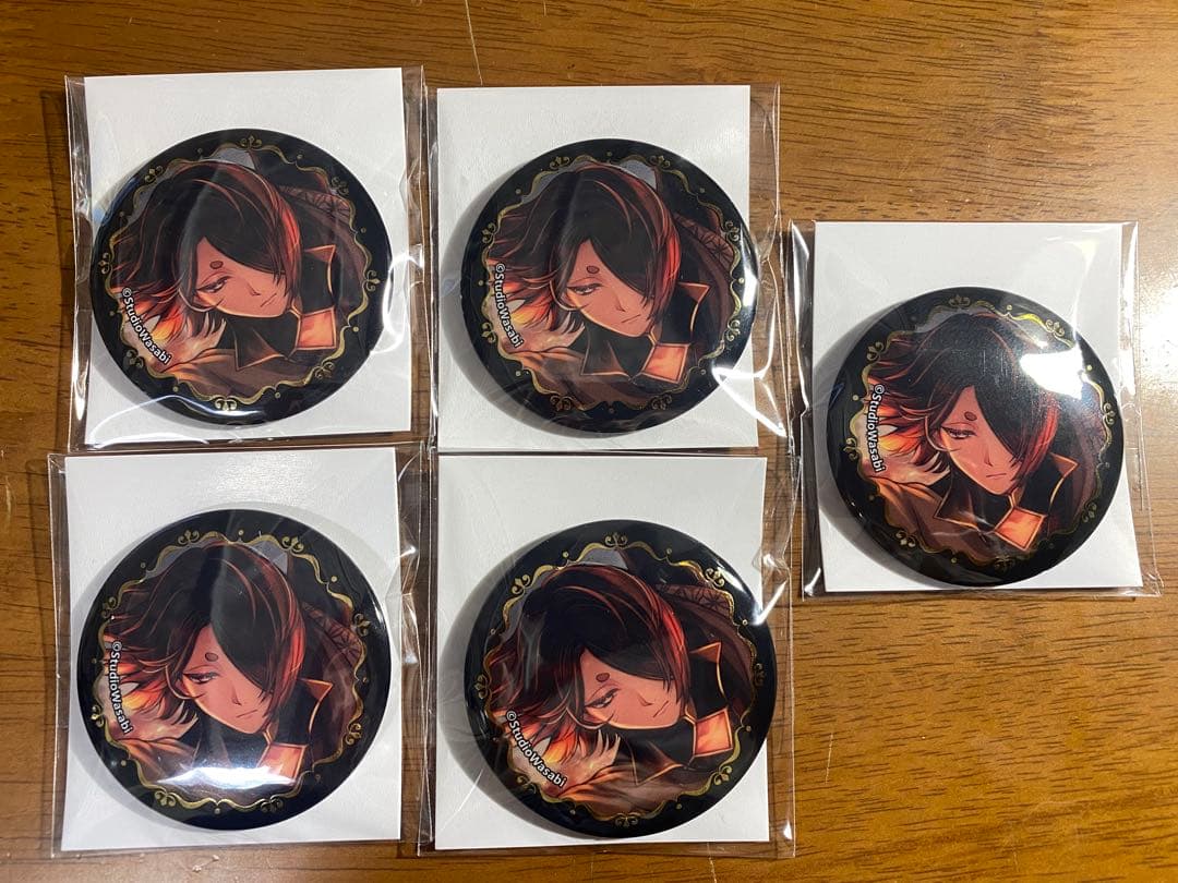 あくねこ 缶バッジ ユーハン - メルカリ