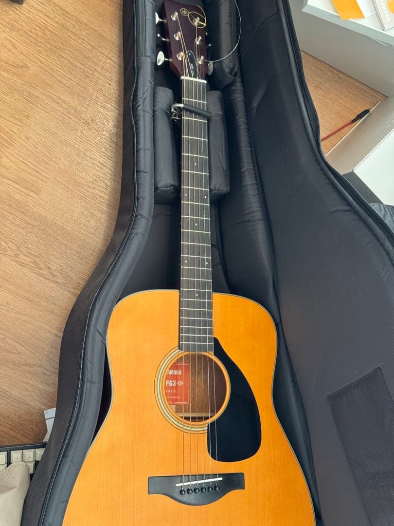 ヤマハYAMAHA FG3 Yamaha FG3 Spruce/Mahogany Red Label Dreadnought Acoustic Guitar #1278