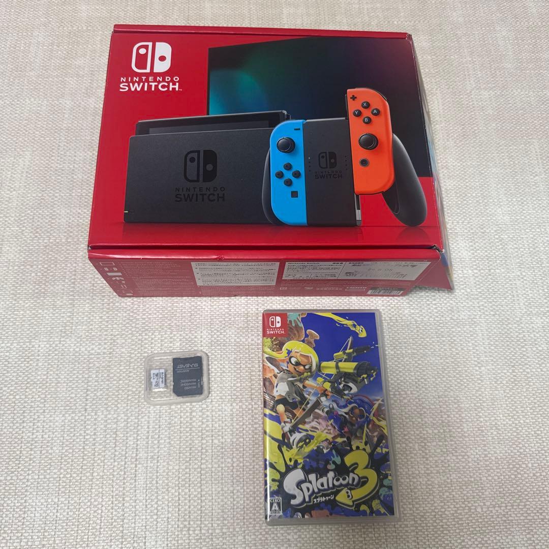 Nintendo Switch SDカード128GB スプラトゥーン3 セット microsdカード マイクロsdカード スイッチ switch 128gb u3 クラス10