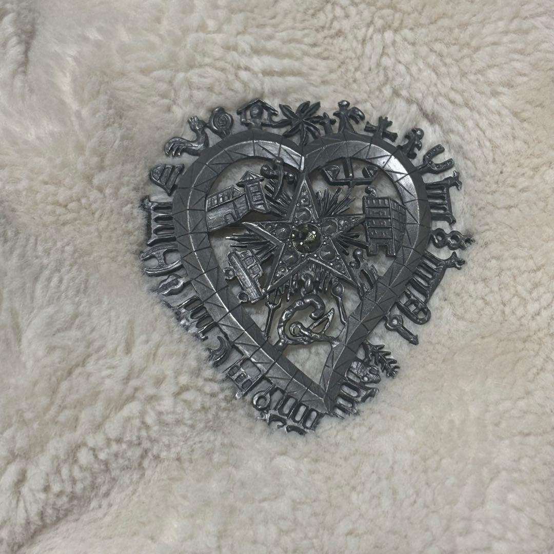 クリスチャンラクロワ　ブローチ Christian Lacroix(クリスチャン ラクロワ) ハートモチーフブローチの