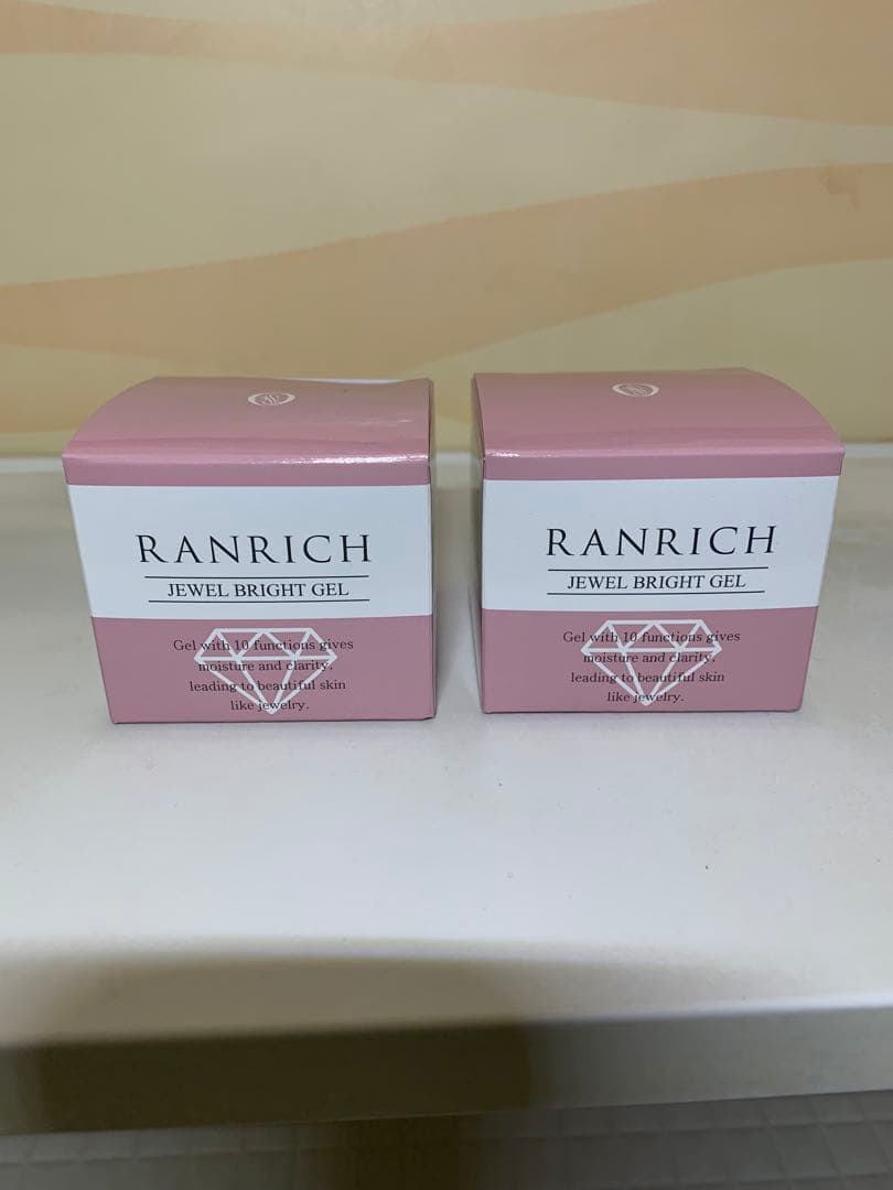 薬用ランリッチ　美白オールインワン宝石ジェル・50g2個セット　健康家族 RANRICH薬用美白オールインワン宝石ジェルのクチコミ（口コミ）商品