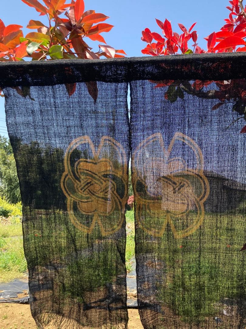 15日木曜までの出品、しな布、榀布、科布、型染め、暖簾、自然布、民藝、伝統工芸 15日木曜までの出品、しな布、榀布、科布、型染め、暖簾、