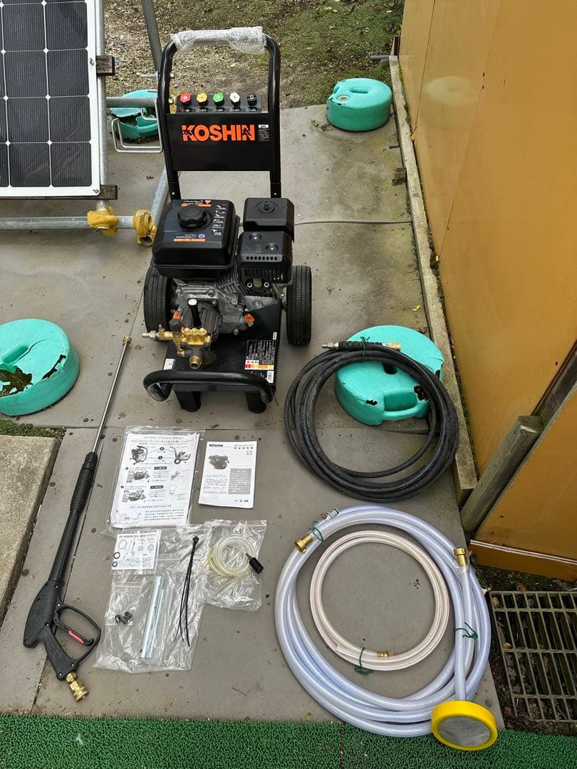 KOSHIN 高圧洗浄機 本体 BANZAI 温水高圧洗車機 ベーシックタイプ NICE HOT ナイスホット KHW