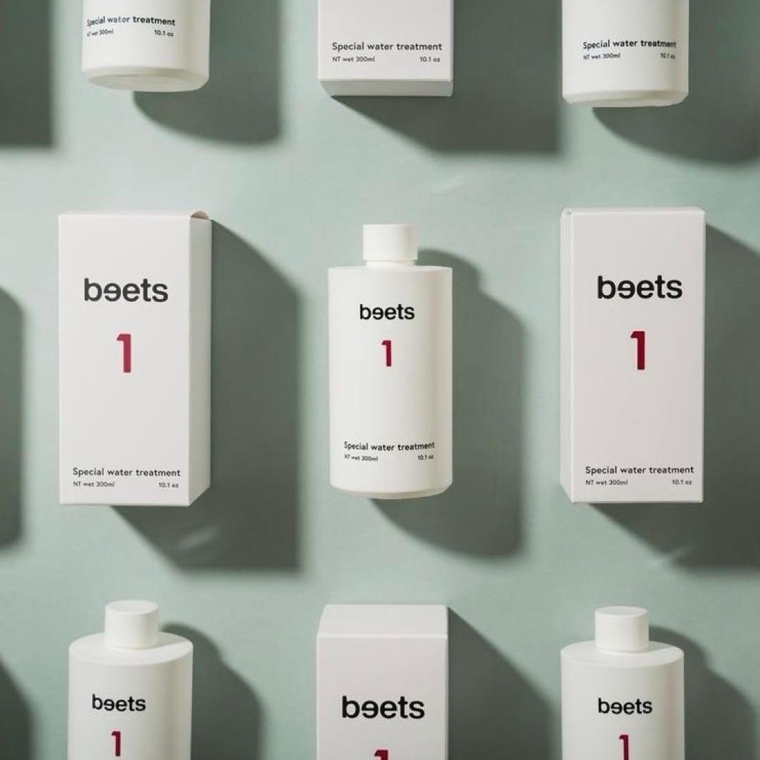 未開封】beets ビーツ ウォータートリートメント×3本(フェイスマスク付
