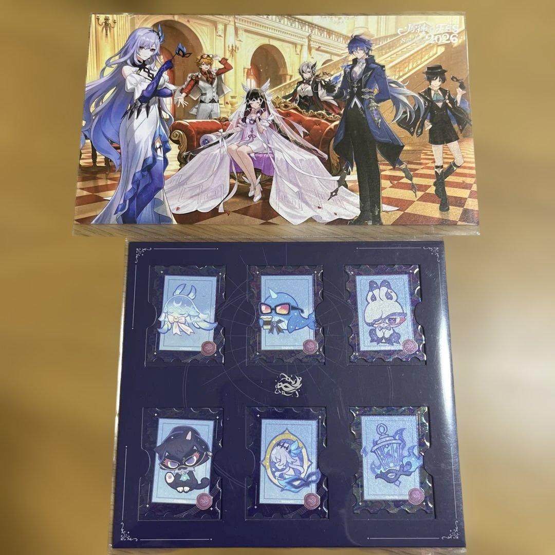 原神フェス ポストカード ステッカー - メルカリ
