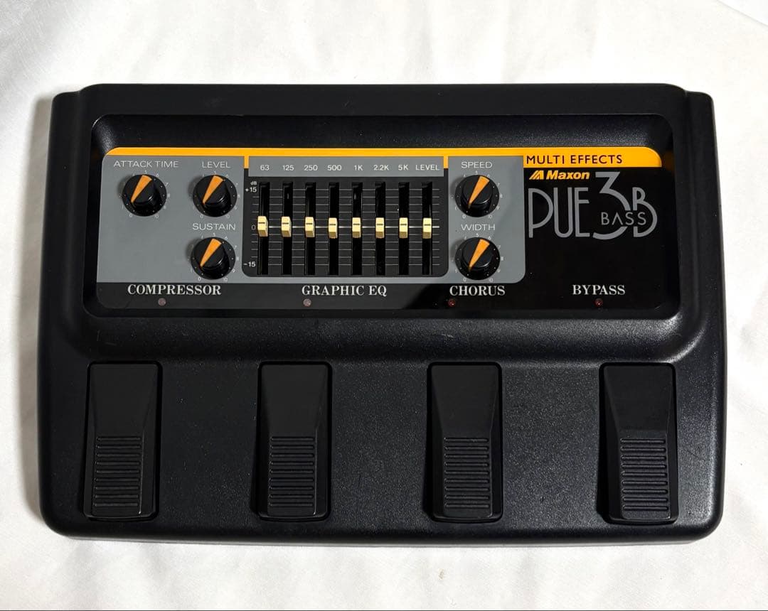 Maxon ベース用マルチエフェクター PUE3B 日本製 - メルカリ