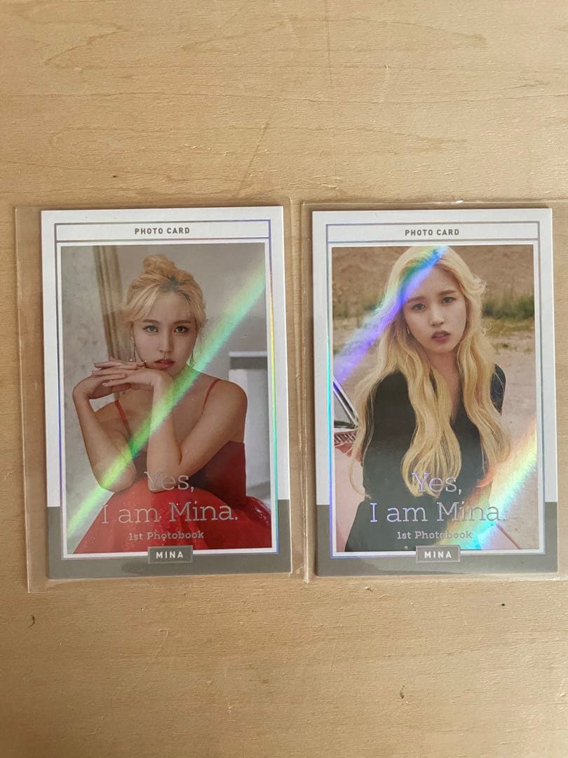 yes i am mina イエス　アイ　アム　ミナ　トレカ　セット TWICE MINA YES I AM MINA 1ST PHOTOBOOK 2 SET - Kpop USA