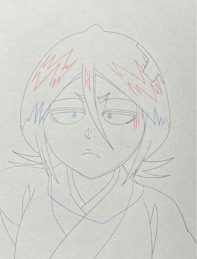 BLEACH 朽木ルキア　セル画 フィギュア専門店 -ソダチトイズ / Krazy Art BLEACH ブリーチ 朽木