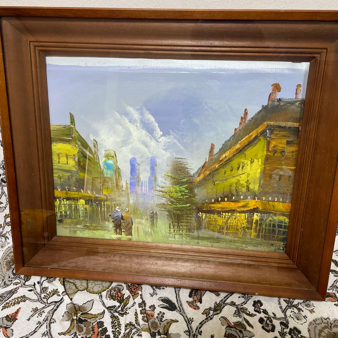 油彩画 忍野富士 肉筆油彩画 - 三宝堂オンラインショップ