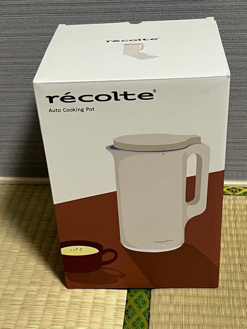 レコルト 自動調理ポット クリームホワイト ノベルティ付き】レコルト 自動調理ポット ／ クリームホワイト RSY-2