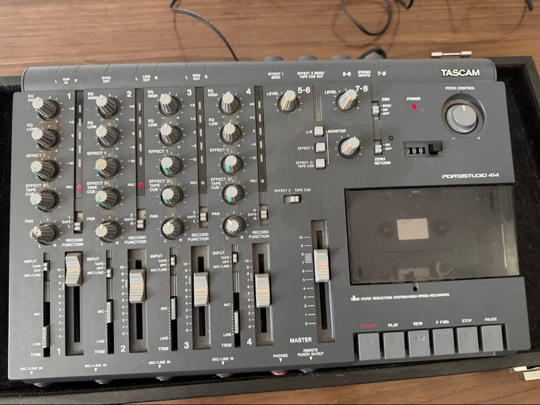 TASCAM PORTASTUDIO 414 マルチトラックレコーダー　MTR TASCAM Portastudio 414 4-Track Cassette Recorder - What To Know