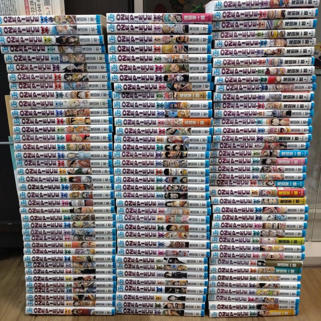 ONE PIECE 漫画 既刊全巻セット おまけ付き ONE PIECE 全巻セット（1〜103）おまけ付き - メルカリ