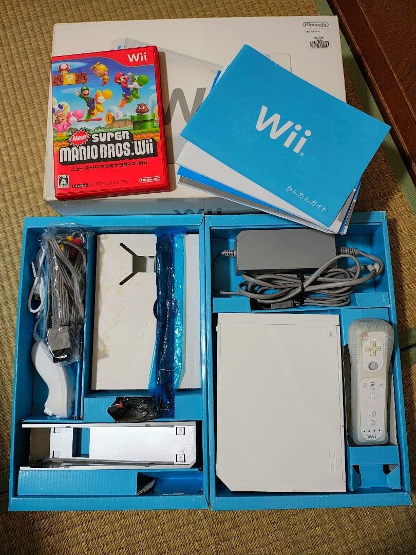 Wii本体 スーパーマリオブラザーズWiiセット - メルカリ