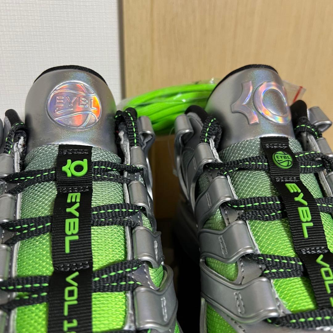 NIKE KD 18 EYBL EP ナイキ シルバー スニーカー バッシュ - メルカリ