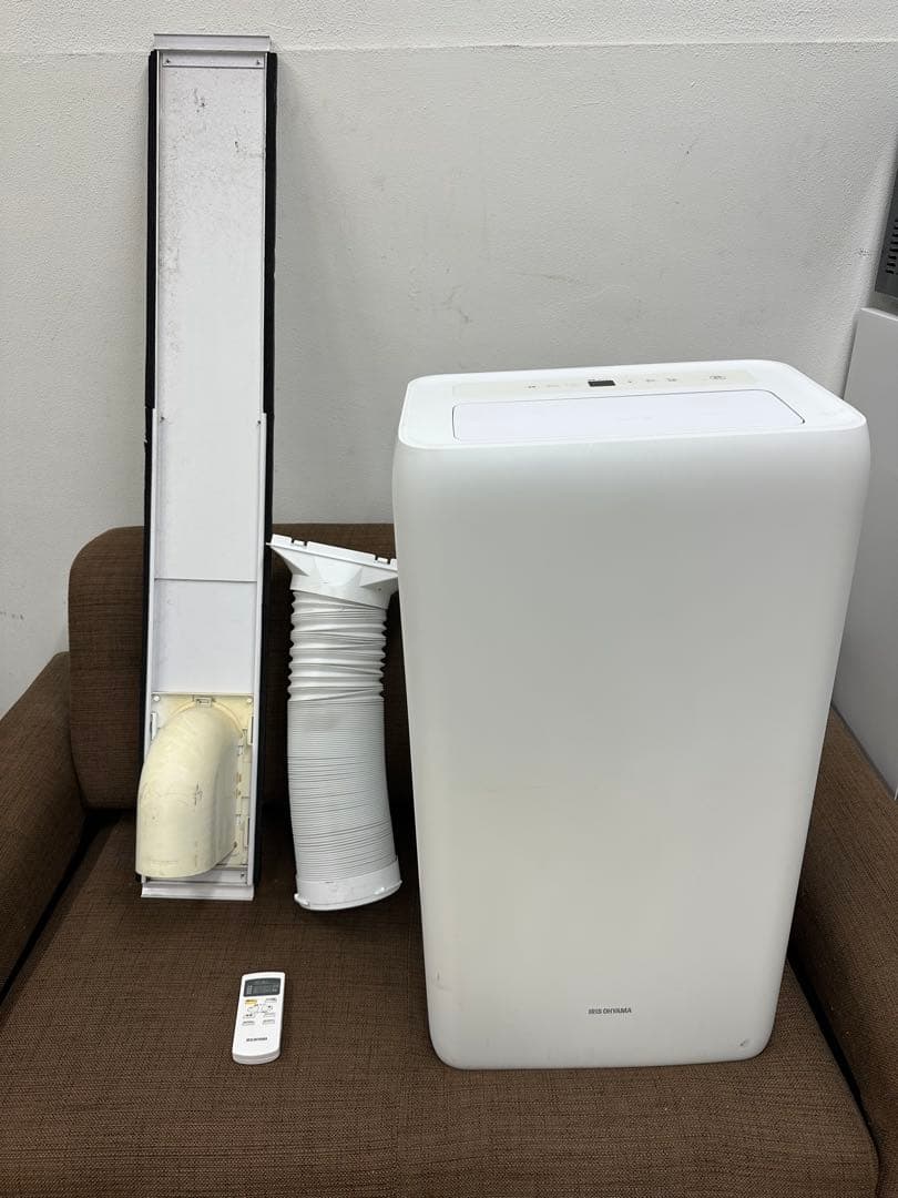 ④ アイリスオーヤマ　ポータブルクーラ　エアコンIPA-2821GH 21年製 IRIS OHYAMA（アイリスオーヤマ） スポットクーラー ポータブル