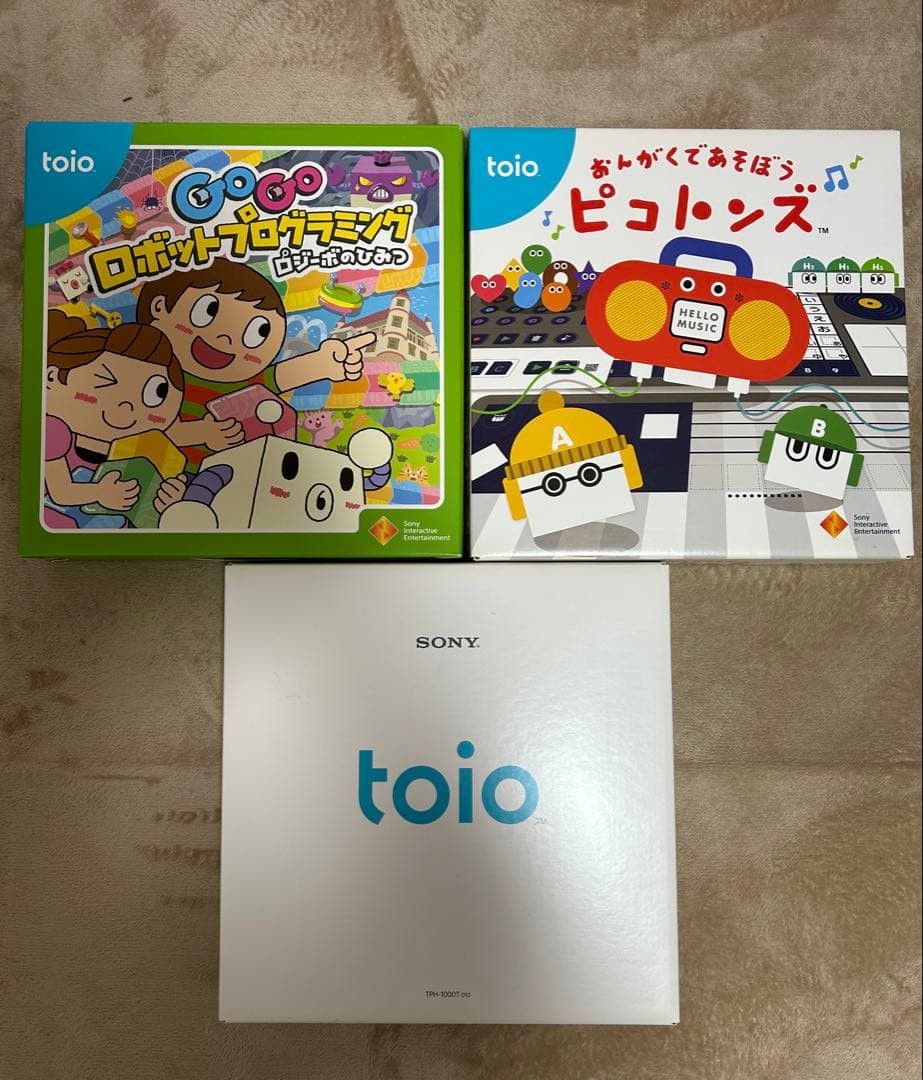 toio本体 ロボットプログラミング ロジーボのひみつ ピコトンズ 知育玩具 GoGo ロボットプログラミング ~ロジーボのひみつ~|toio,タイトル