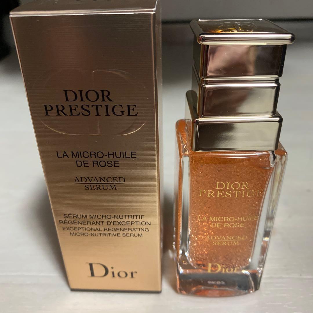 DIORプレステージマイクロユイルドローズセラム 試してみた】Dior プレステージ マイクロ ユイル ド ローズ セラムの