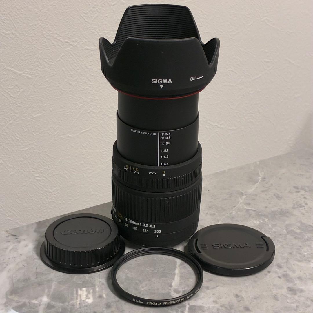 ⭐️美品⭐️シグマ SIGMA DC 18-200mm f3.5-6.3 キャノン用