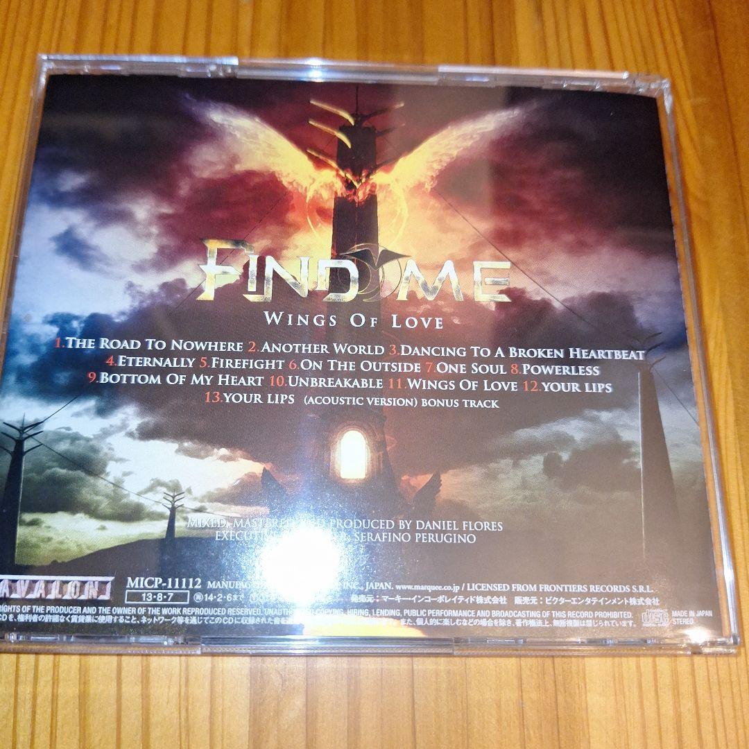 美品　Find Me - Wings Of Love　国内盤　帯無し
