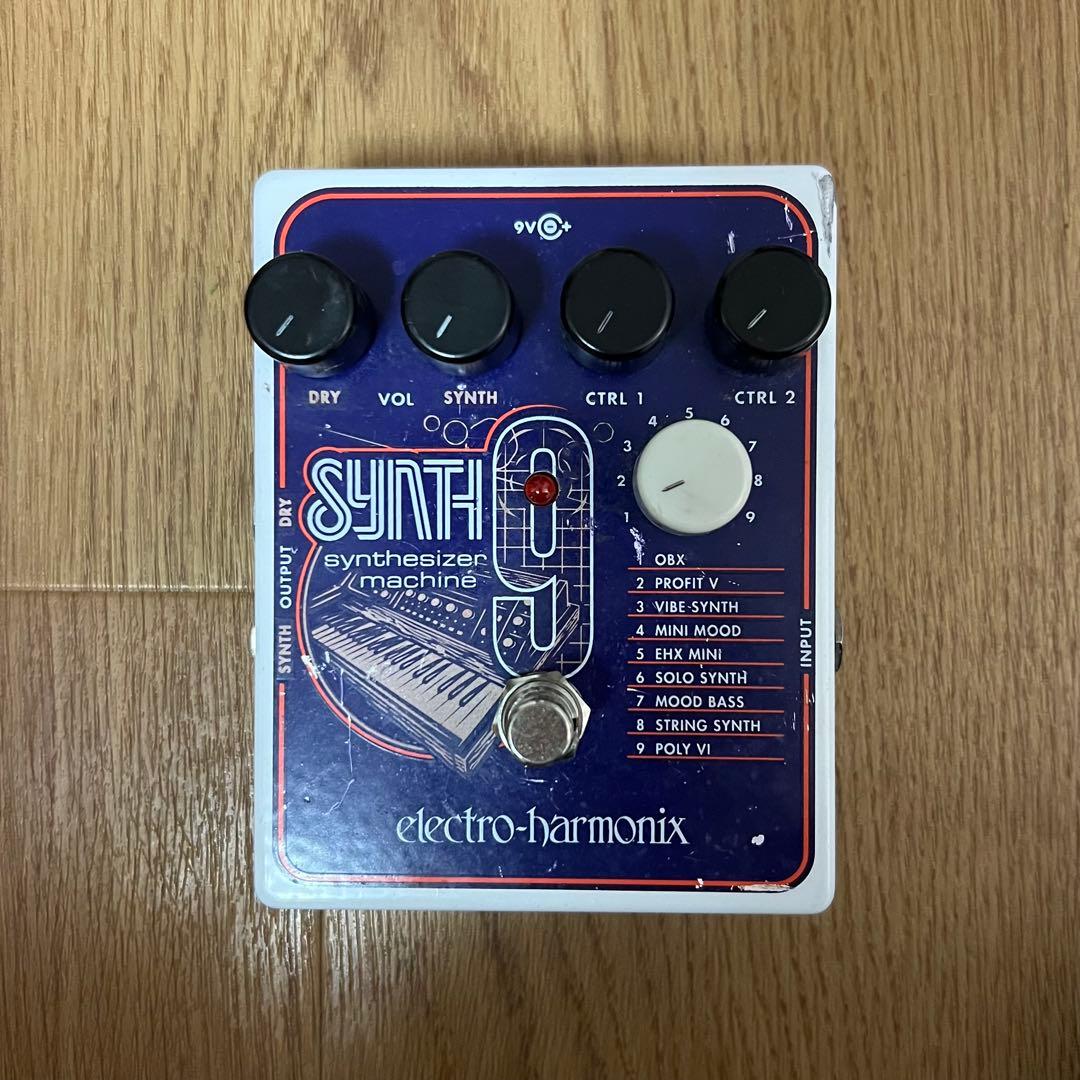 electro-harmonix SYNTH 9 シンセサイザーエフェクター Amazon.com: Electro-Harmonix SYNTH9 Synthesizer Machine Pedal