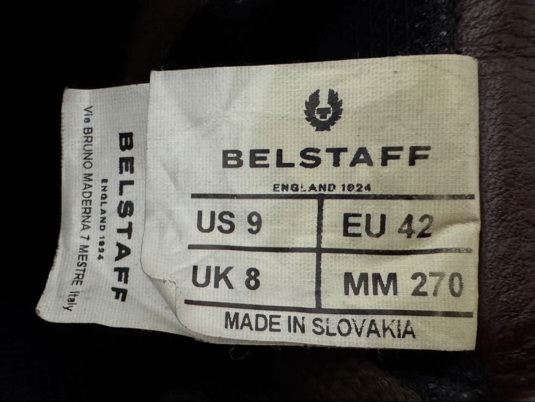 バイクウェア・装備 BELSTAFF RESOLVE MOTORCYCLE BOOTS 27.0cm