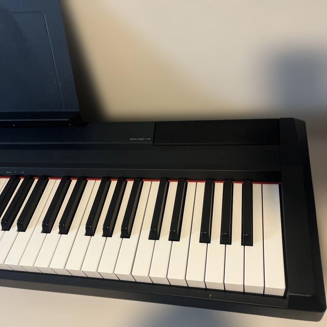 ヤマハデジタルピアノp-105 (電子ピアノ) p105 yamaha - メルカリ
