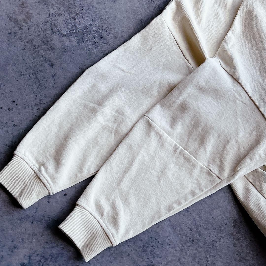 新品】 tang ⿻ コットン 起毛 ワイドプルオーバー ルーズ ナチュラル