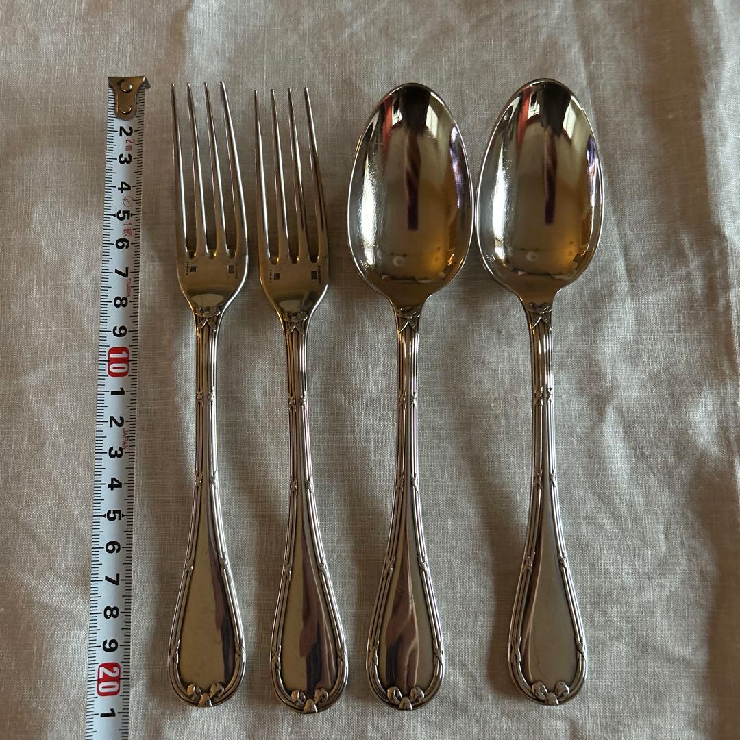 クリストフル　リュバン　カトラリーセット　ディナーフォーク　ディナースプーン 2026年最新】Yahoo!オークション -クリストフル ディナーセットの中古