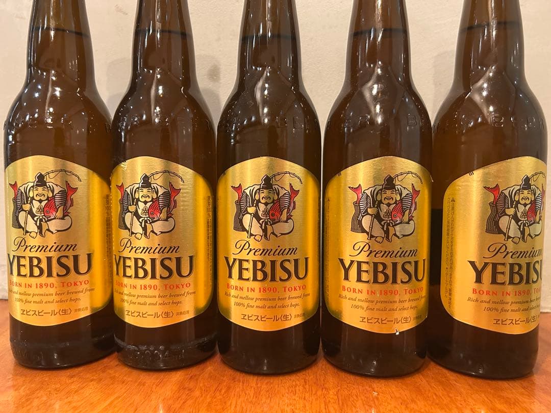 ラッキーエビス YEBISU プレミアムビール 5本セット - メルカリ